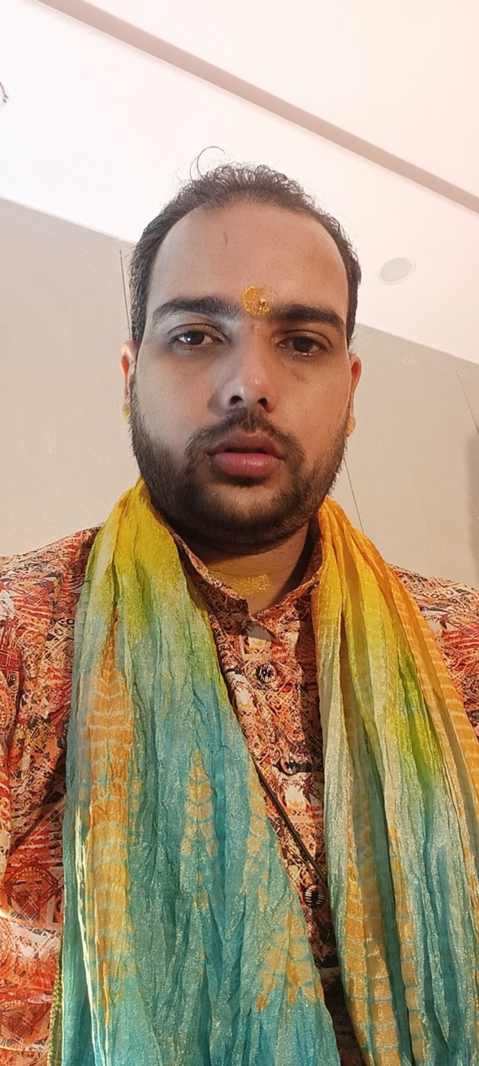 Abhishek Kumar Dubey religious program